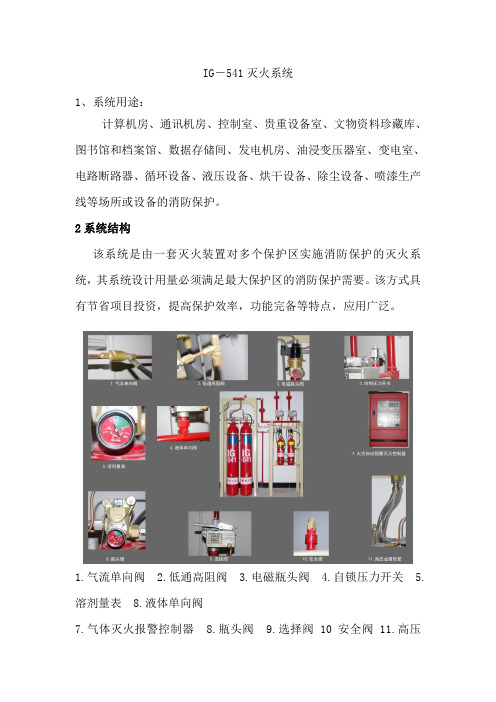 IG-541灭火系统基本知识讲解