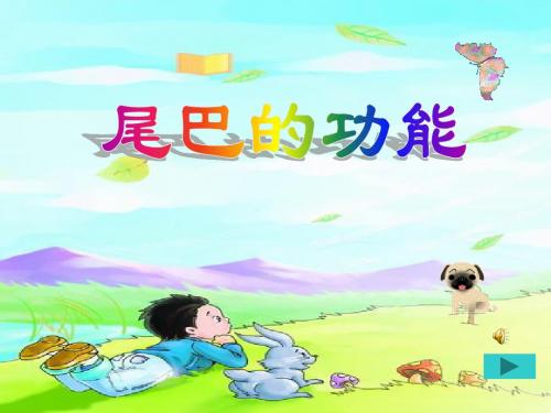 部编版人教版课件一年级语文下册动物尾巴的妙用课件