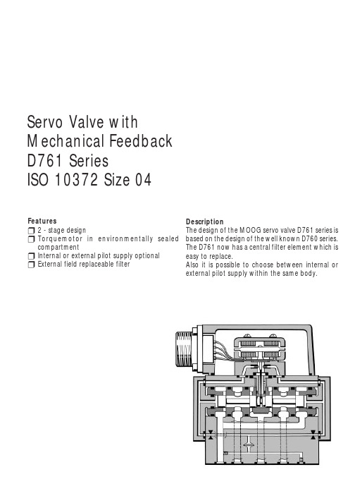 MOOG_D761 Series Mechanical FeeDback