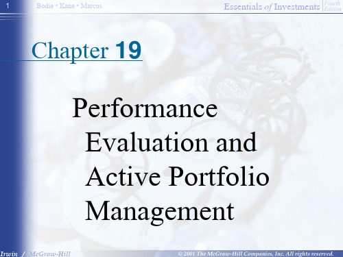 Ch19-4e Essentials of Investment