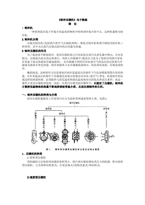 《制冷压缩机》