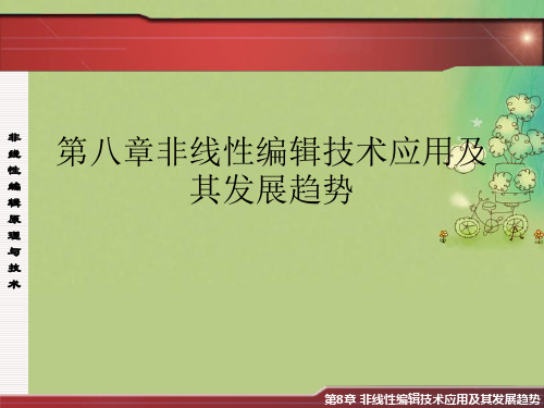 非线性编辑技术应用及其发展趋势最全PPT