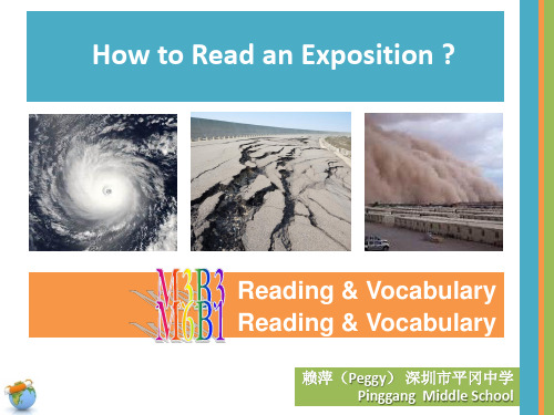 高中英语课件   How to read an exposition