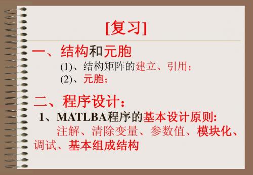 第6课 MATLAB程序设计_2