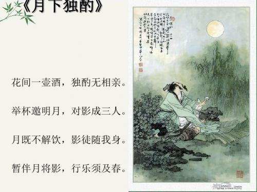 荷塘月色PPT(优秀课件)164 人教版