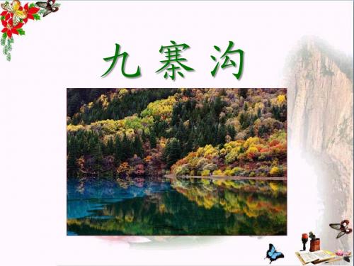 《九寨沟》 精品PPT课件5