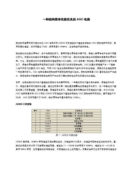AGC电路