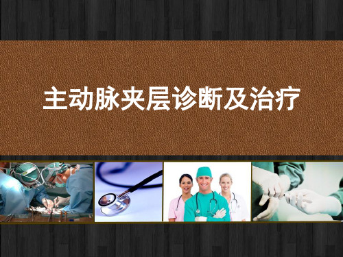 主动脉夹层诊断及治疗 PPT
