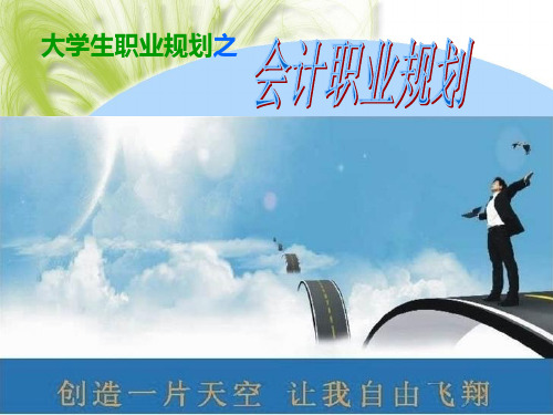 会计职业生涯规划PPT.ppt