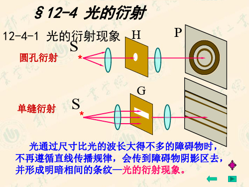 单缝衍射