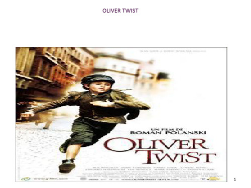 OLIVER TWIST雾都孤儿英文简介ppt课件
