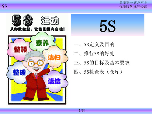 仓库5S_培训教材