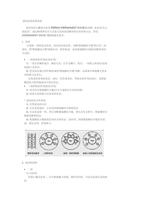烫发的理论和原理