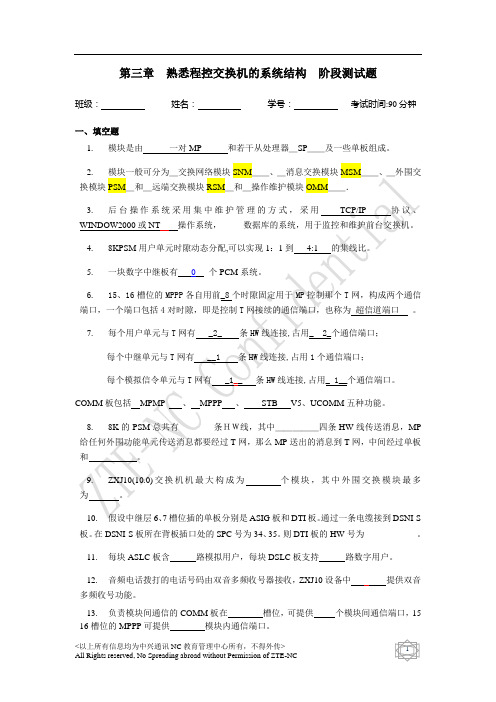 程控测试