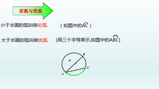 九年级数学上册  24.1圆垂径定理圆心角圆周角124.1.1圆的有关概念2_6-10