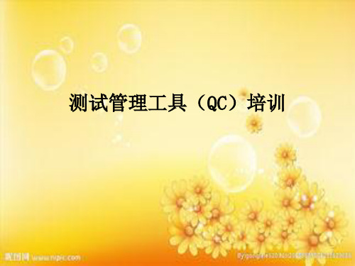测试管理工具QC使用介绍