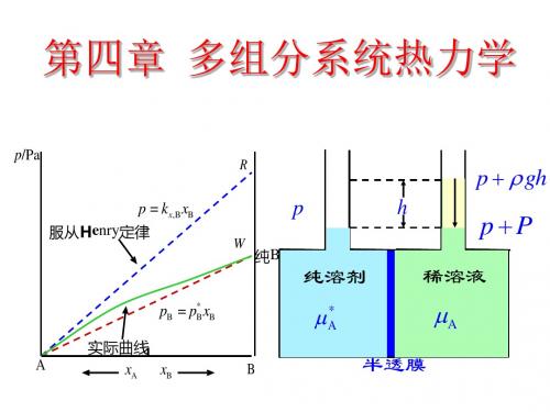 第4章多组分系统热力学分解