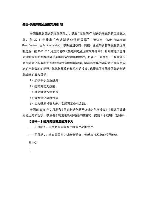 美国先进制造计划