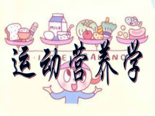 2004151210运动营养学