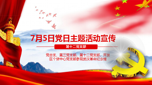 党政党建教育通用PPT