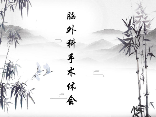 脑外科手术技巧