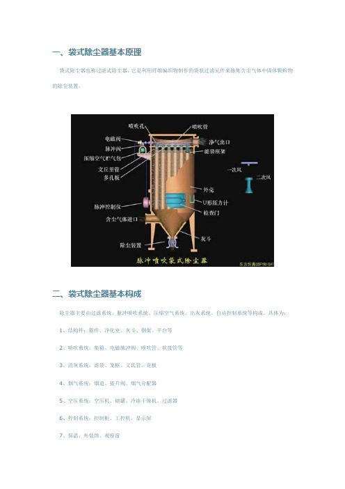 袋式除尘器基本原理