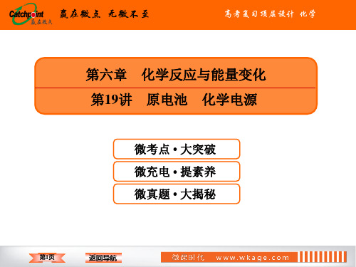 2019年高考赢在微点高考复习顶层设计全套课件学案高2019届高2016级6-19
