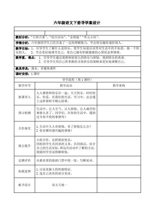 北师大版六年级语文下册《 乐趣  美猴王》公开课教案_13