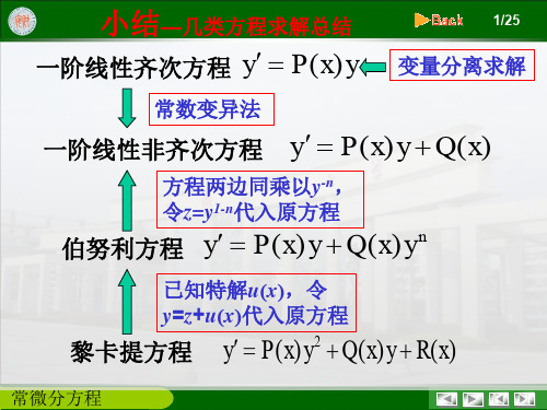 常微分方程Ch1.5