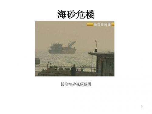 海砂危楼