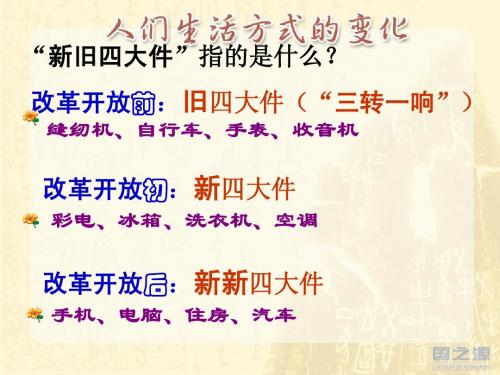 第21课  人们生活方式的变化