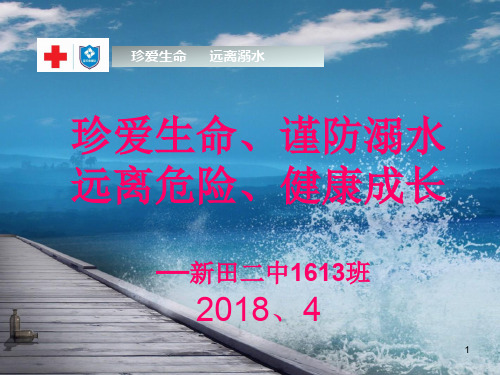 2018防溺水安全教育PPT课件