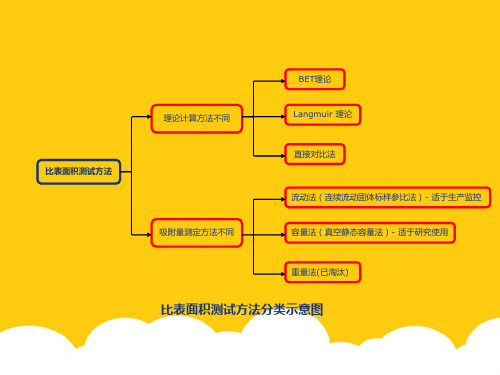 比表面及孔的分析方法介绍实用PPT文档