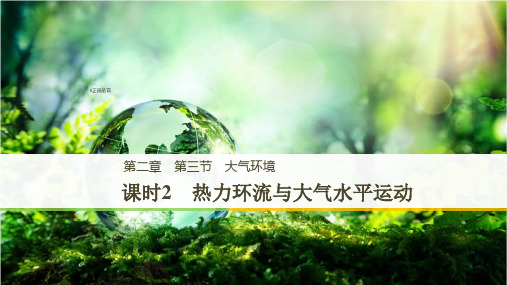 2018-2019学年高一地理湘教版必修1课件：第2章 第3节 大气环境 课时2 热力环流与大气水平运动