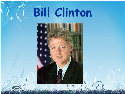 Bill-Clinton克林顿英文简介