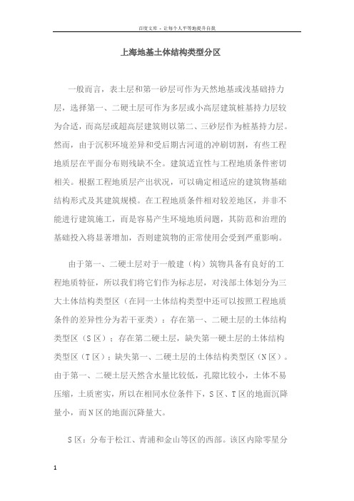 上海地质概况