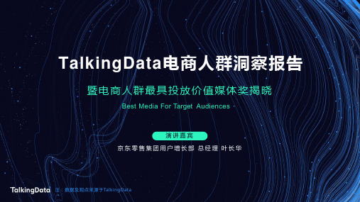 【消费人群分析】TalkingData-电商人群洞察报告_市场营销策划2021_消费人群分析报告_p