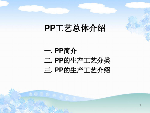 聚丙烯介绍ppt课件