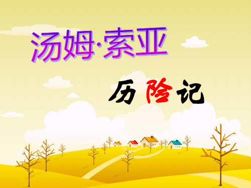 语文S版语文四下《汤姆·索亚历险记》ppt课件