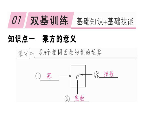 秋七年级数学北师大版上册课件：2.9 有理数的乘方.pptx (共25张PPT)