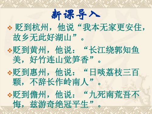 《定风波》优秀课件