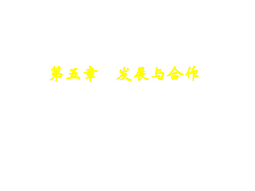 《发展与合作》教学课件.ppt