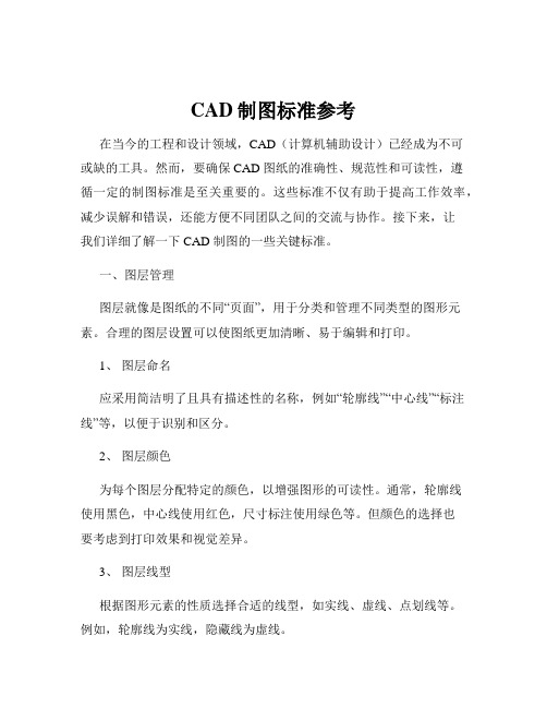 CAD制图标准参考