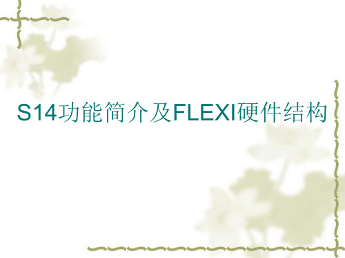 NSN_S14功能简介及Flexi bsc 硬件结构