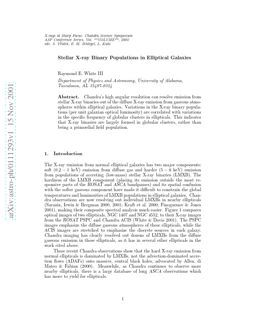 Stellar X-ray Binary Populations in Elliptical Galaxies