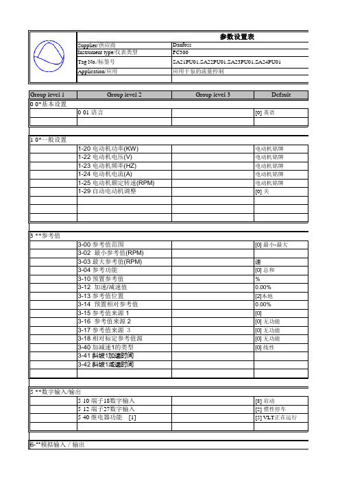 搅拌器变频器参数