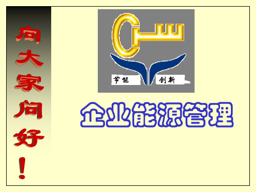 企业能源管理(教材内容  )