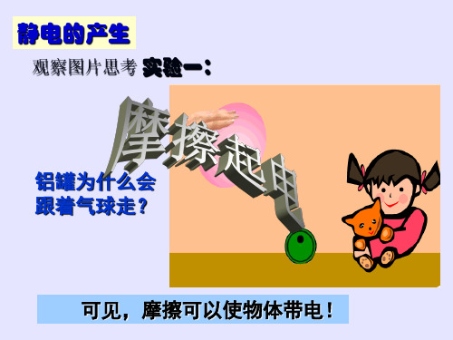 摩擦起电PPT课件
