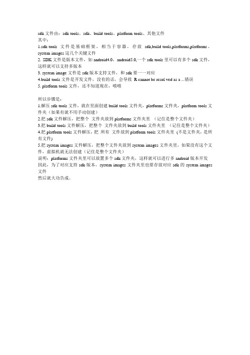 sdk镜像的使用