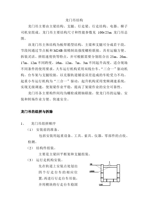 龙门吊结构